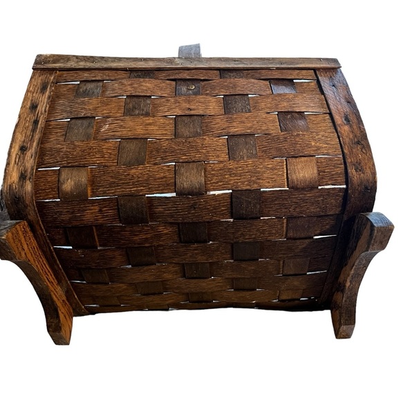 Vintage Wooden Magazine Holder‎ - Picture 5 of 5